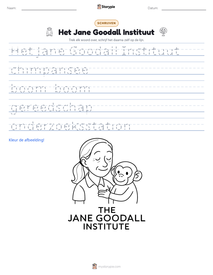 Schrijf Oefening
