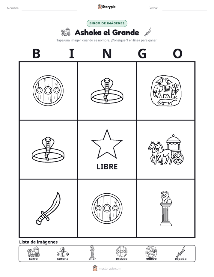 Bingo de Imágenes
