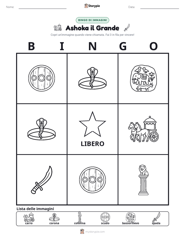 Bingo delle Immagini