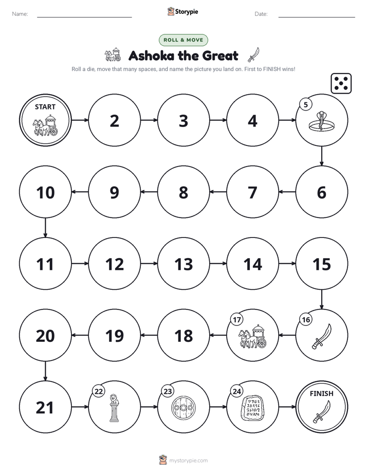 Roll & Move Game