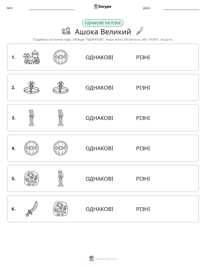Однакові чи різні