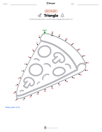Triangle printable worksheet preview