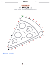 Aperçu de la feuille de travail imprimable Triangle