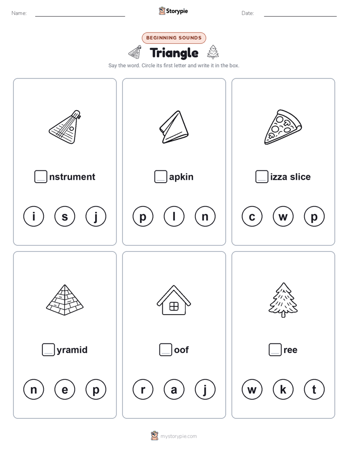 Beginning Sounds