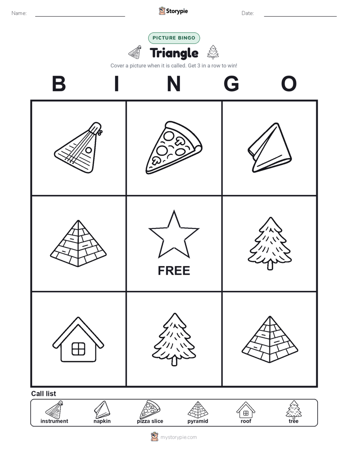 Picture Bingo
