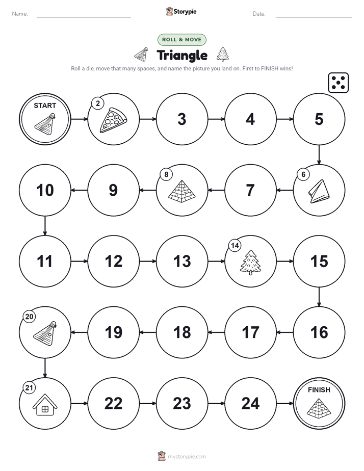 Roll & Move Game