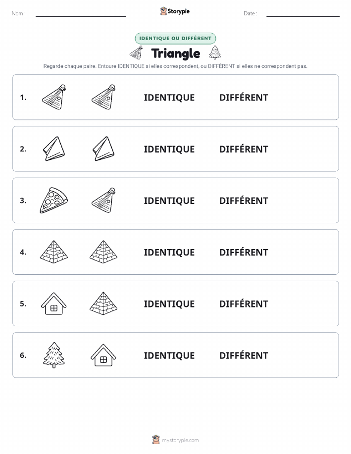 Identique ou Différent