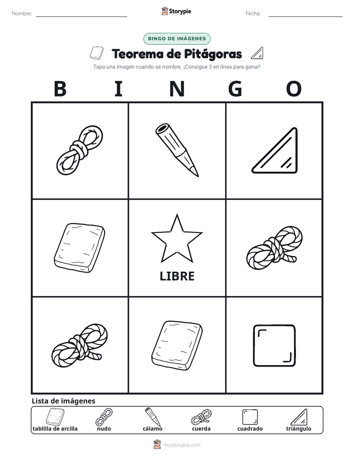 Bingo de Imágenes