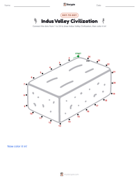 Indus Valley Civilization printable worksheet preview