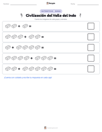 Vista previa de la hoja de trabajo imprimible de Civilización del Valle del Indo