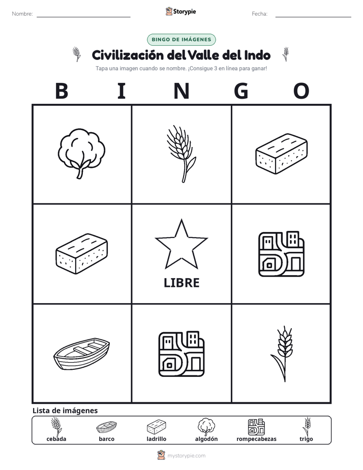 Bingo de Imágenes