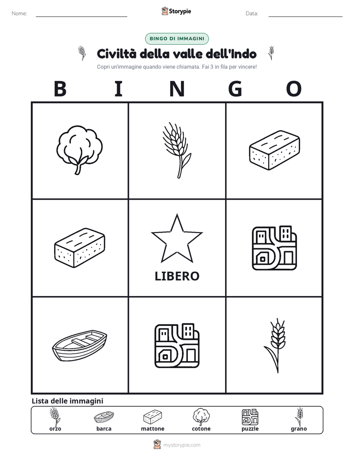Bingo delle Immagini