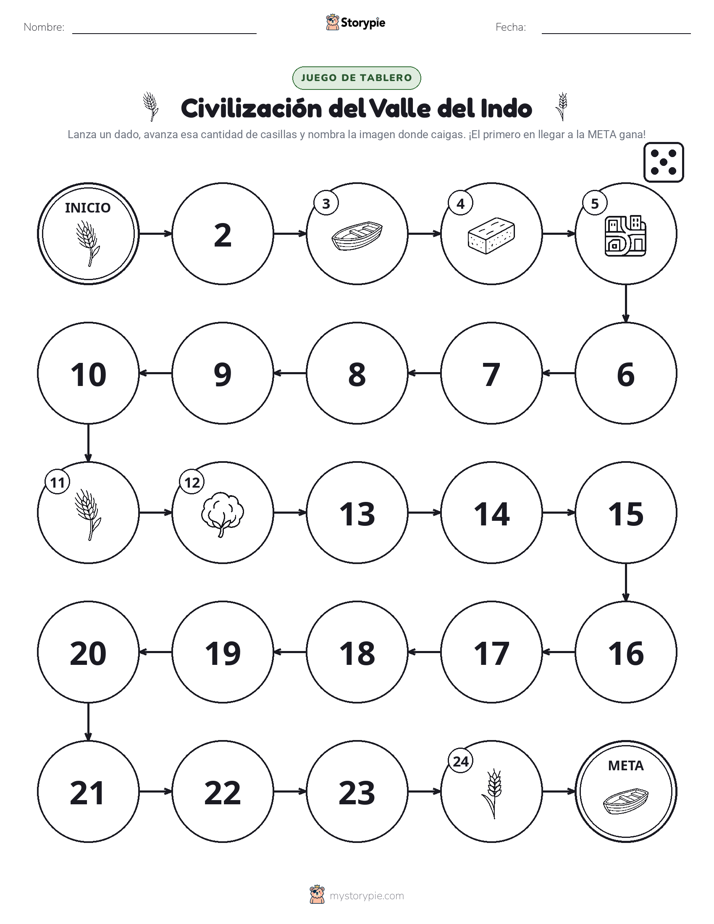 Juego de Rueda y Avanza