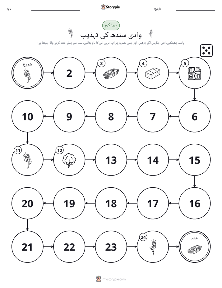 رول اور منتقل کریں کھیل