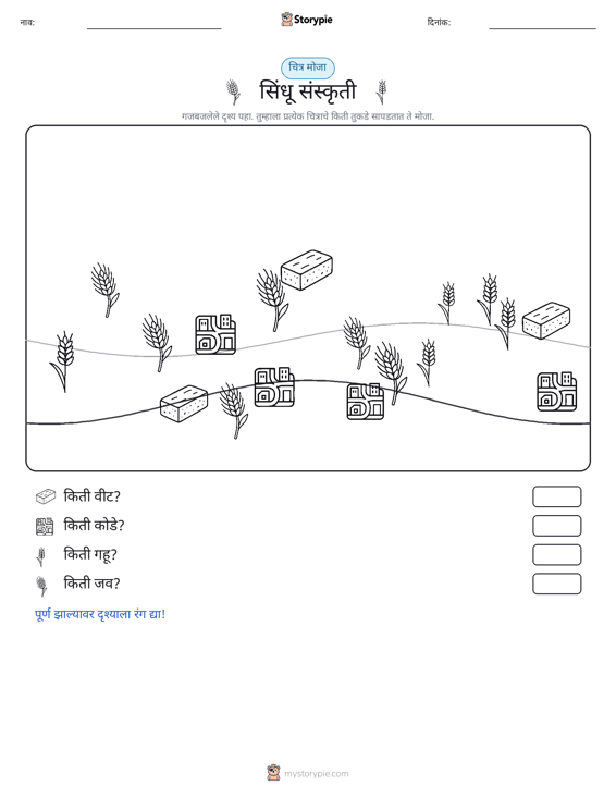 गणना दृश्य