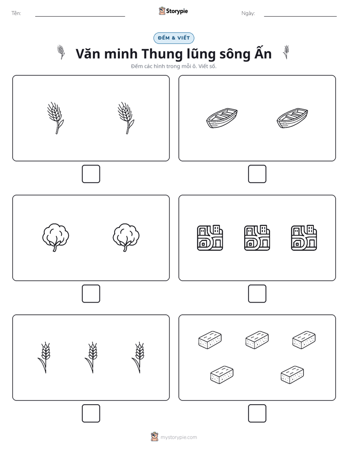 Đếm & Viết