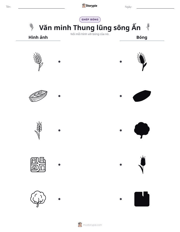 Ghép Hình Bóng