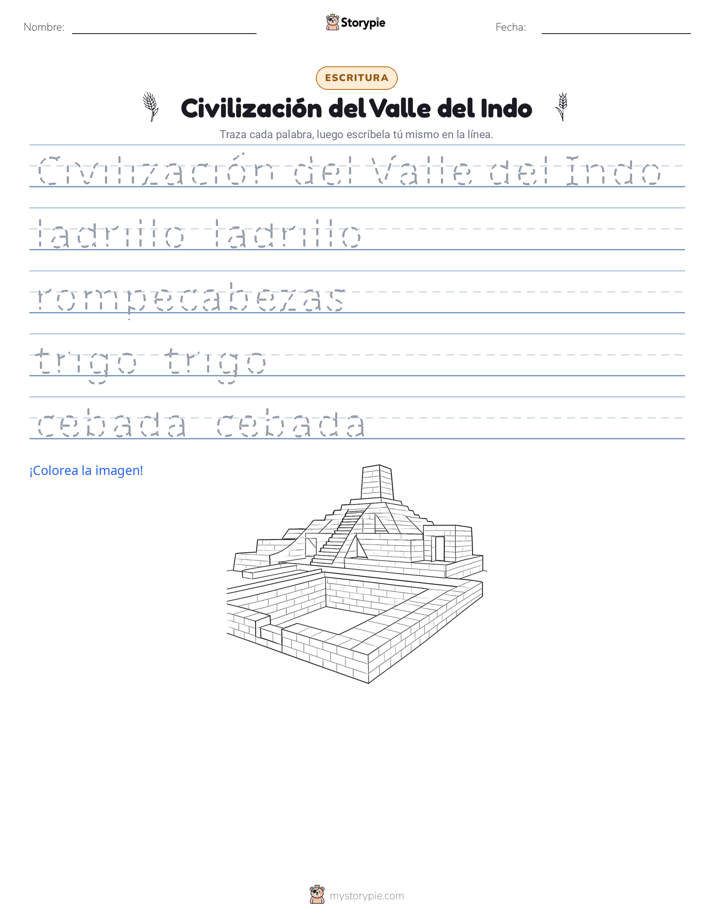 Práctica de Escritura