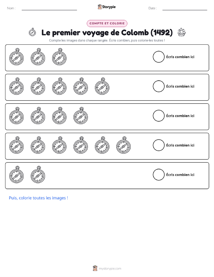 Compter & Colorier