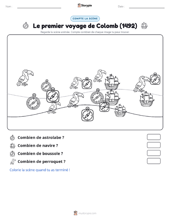 Scène de Comptage