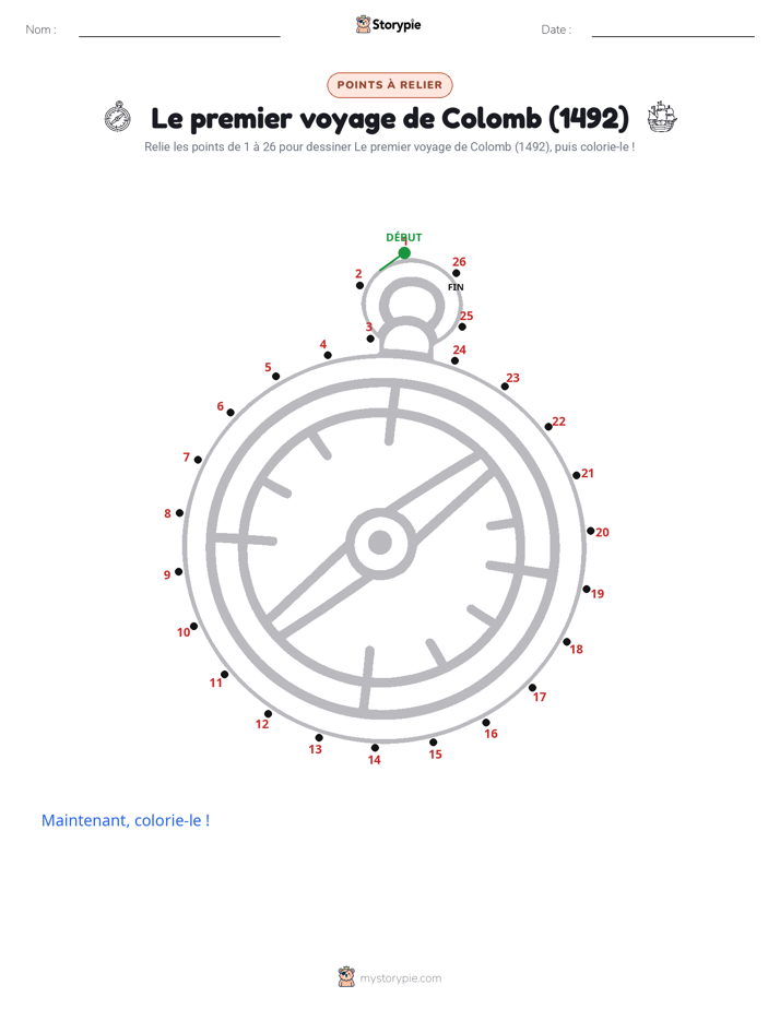 Relie les points