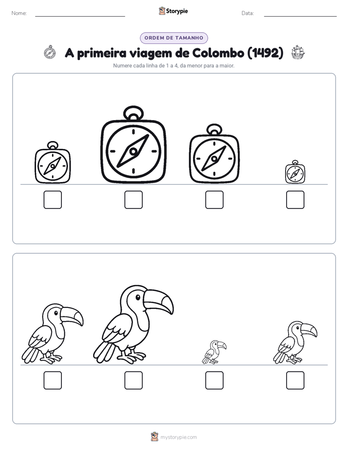 Ordem de Tamanho