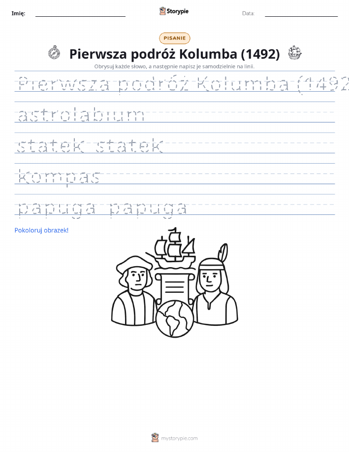 Ćwiczenie Pisania