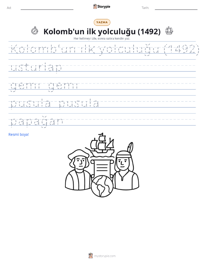 Yazma Pratiği
