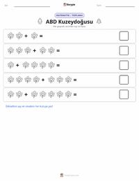 Kuzeydoğu (ABD) yazdırılabilir çalışma sayfası önizlemesi