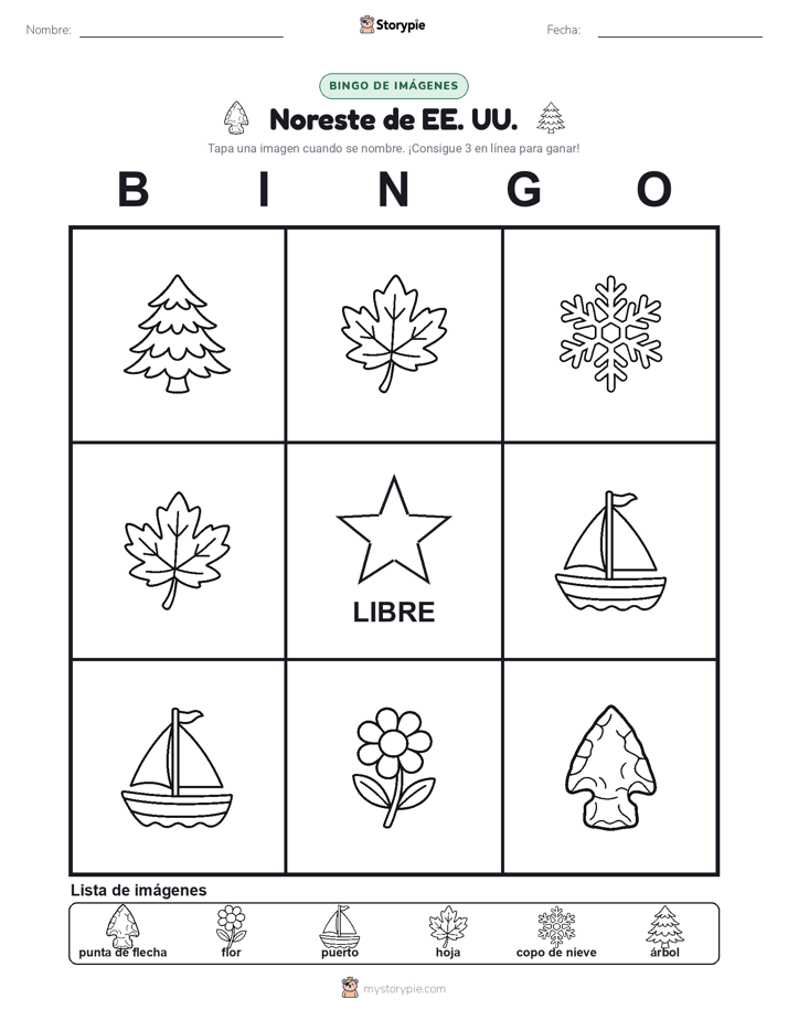 Bingo de Imágenes