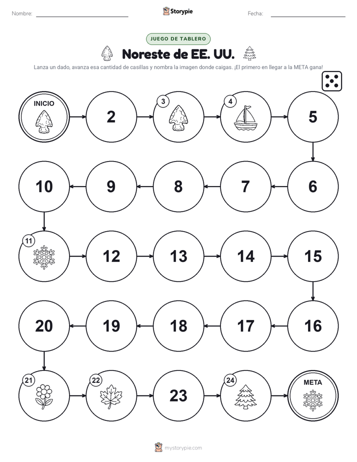 Juego de Rueda y Avanza