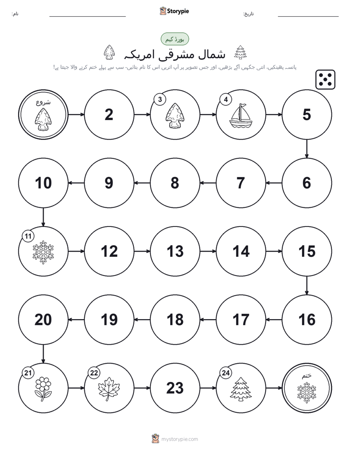 رول اور منتقل کریں کھیل