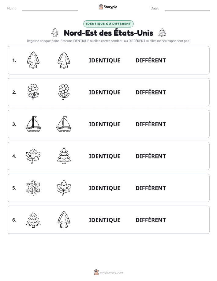 Identique ou Différent