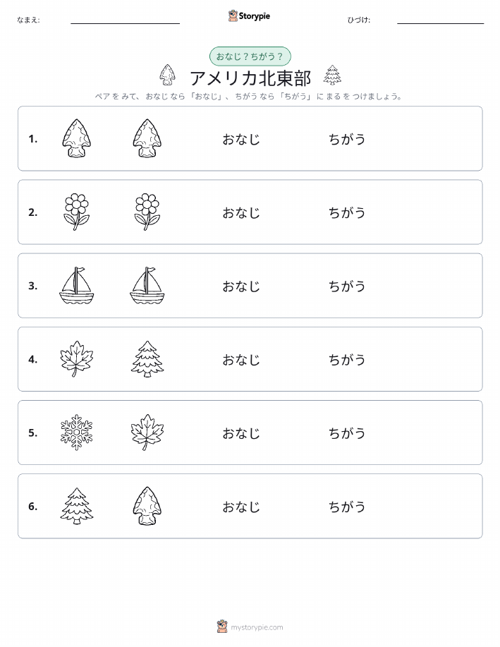 同じか違うか