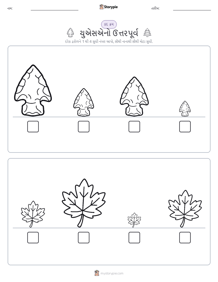 આકાર ક્રમ