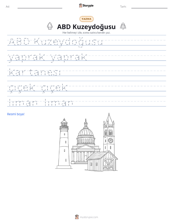 Yazma Pratiği