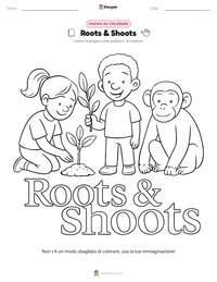 Anteprima della scheda stampabile di Roots & Shoots