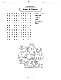 Anteprima della scheda stampabile di Roots & Shoots