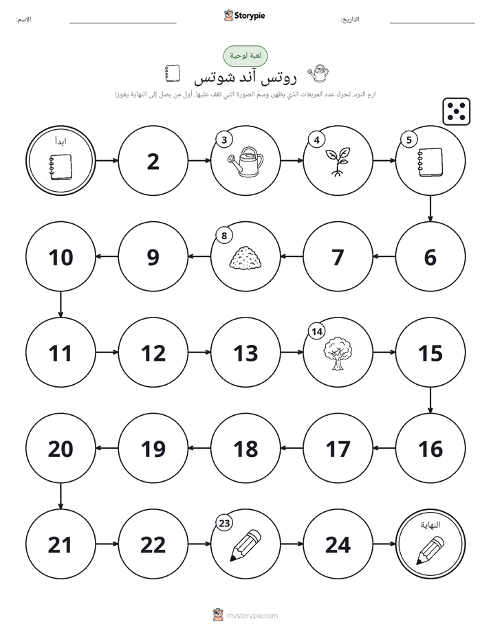 لعبة لف و تحرك