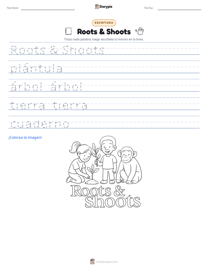 Práctica de Escritura