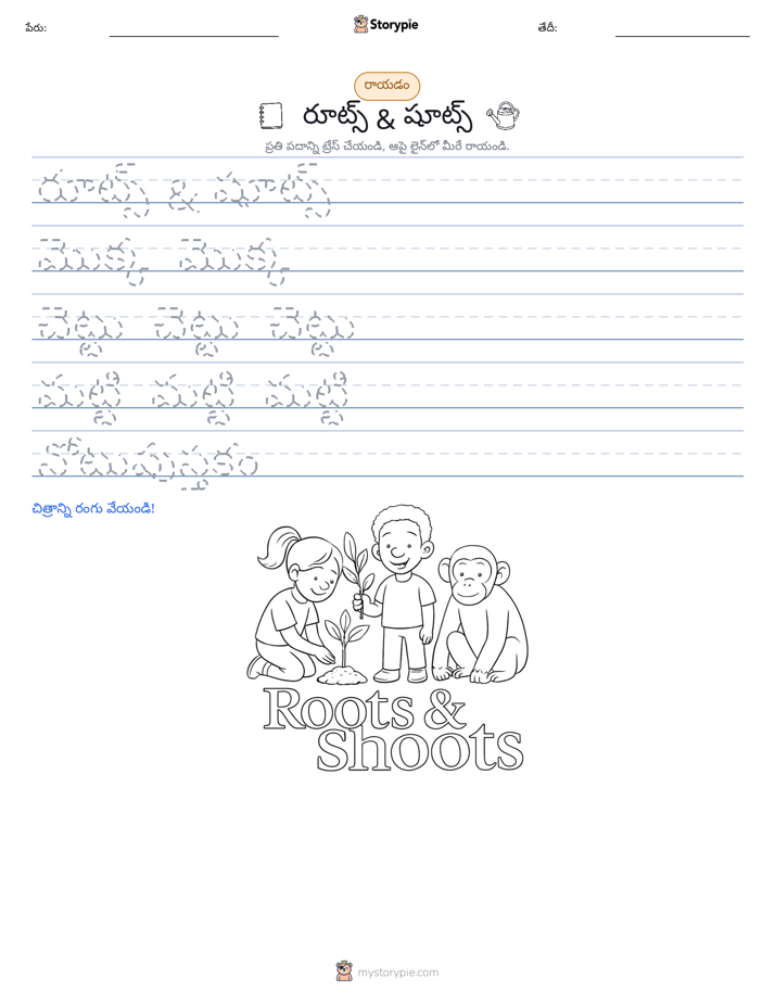 రాయడం సాధన