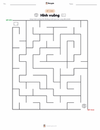 Xem trước tài liệu in sẵn Hình vuông