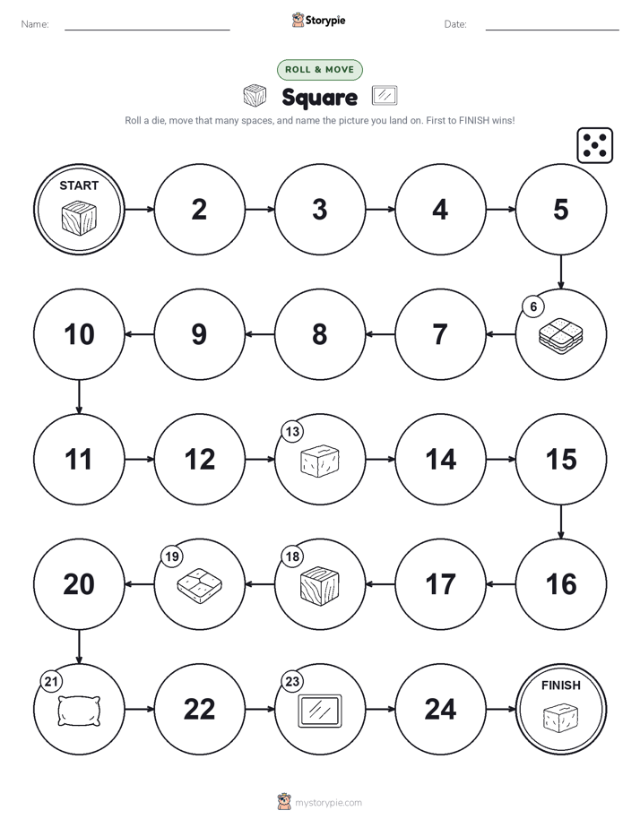 Roll & Move Game