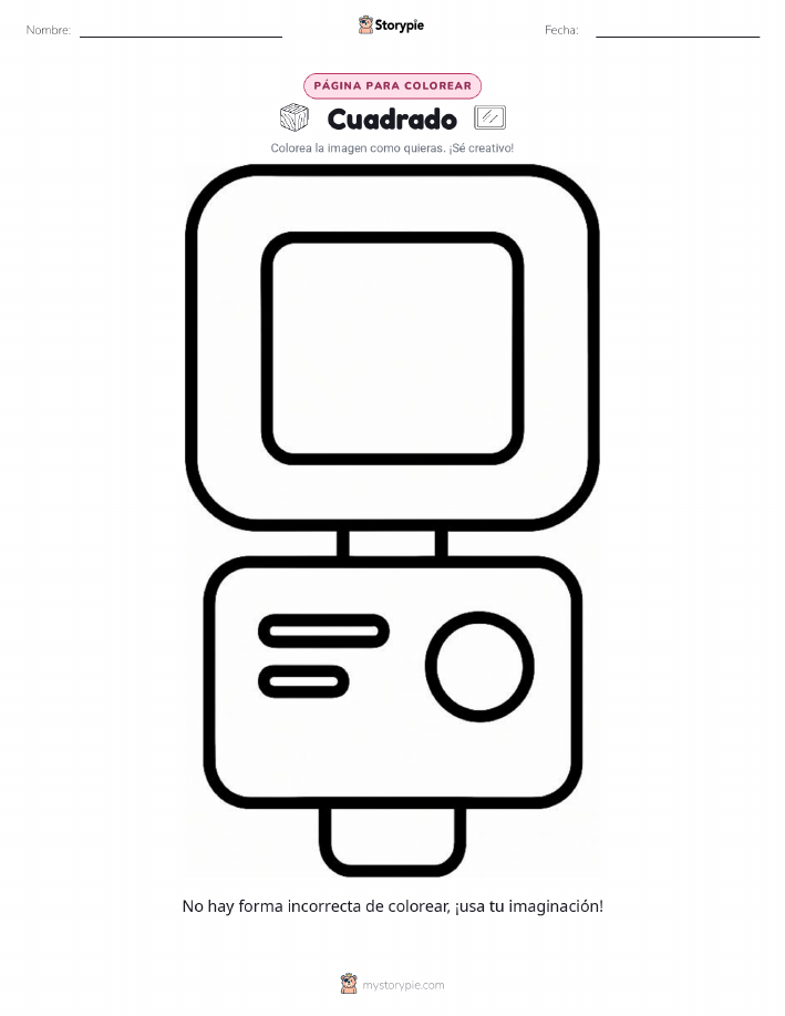 Página para Colorear