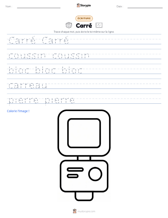 Pratique d'écriture