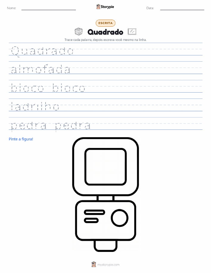Prática de Escrita