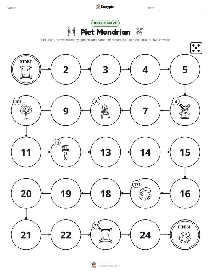Roll & Move Game