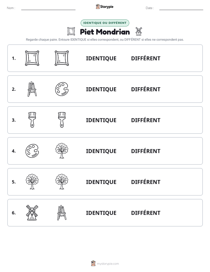 Identique ou Différent