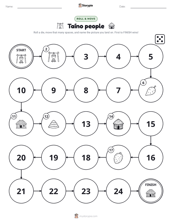Roll & Move Game