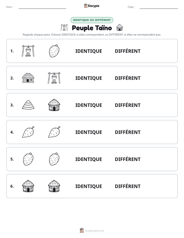 Identique ou Différent